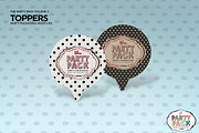 Cupcake Toppers Packaging Mockup, a Cups & Container Mockup by INCDesign (Thumbnail 3 of 6)