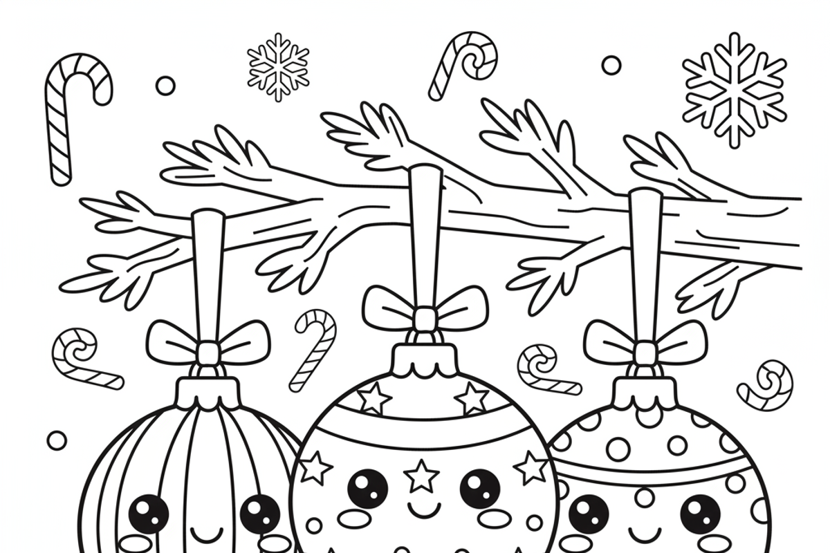 Christmas Fall Vibes Coloring Book, an Illustration by one-touch (Photo 8 of 15)