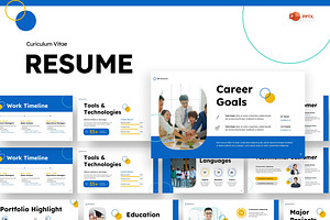 CV Resume, a Presentation Template by Loin Studio