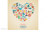 Have a Great Summer Set, an Illustration by kotoffei (Thumbnail 2 of 3)