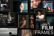 Kodak and Fuji Film Frames, a Social Media Template by Presets store (Thumbnail 1 of 8)