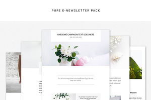 Pure E-newsletter Pack