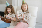 Vintage Kids Birthday Invitation, an Invitation Template by DijanaDesignShop (Thumbnail 2 of 4)