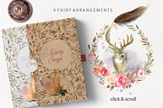 Dream - Fairy Watercolor Collection, an Animal Illustration by whiteheartdesign (Thumbnail 5 of 18)