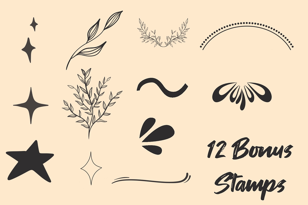 Liner Brushes For Procreate, a Brush Add-On by KJP Designs (Photo 8 of 14)
