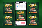 Prophetic Explosion Church Flyer PSD, a Social Media Template by church flyer templates (Thumbnail 8 of 8)