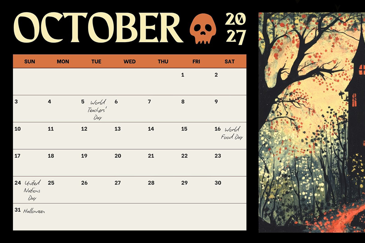 Haunted Worlds, a Seasonal Illustration by pictures for you (Photo 29 of 32)