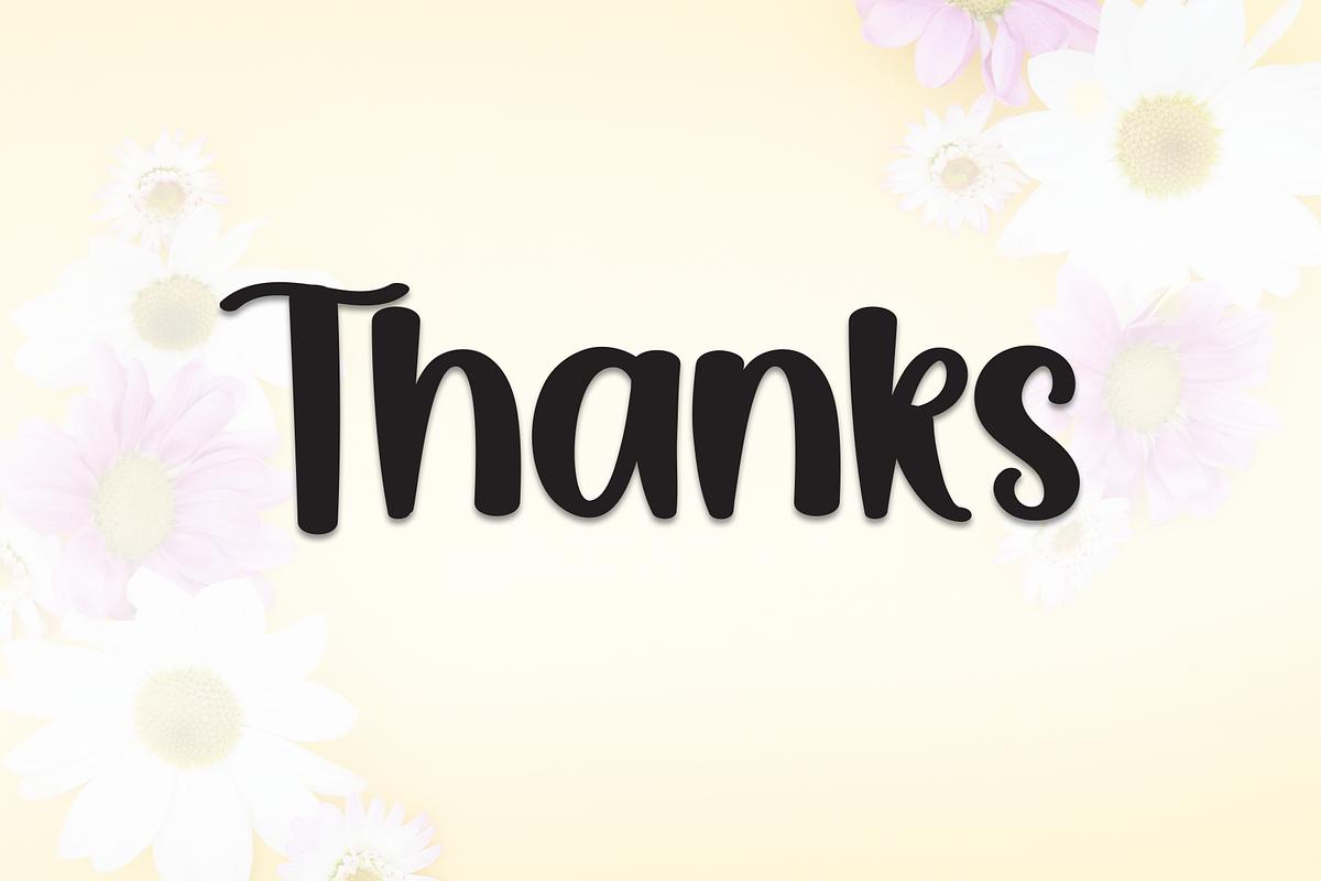Daisy | Script Font, a Handwritten Font by Scratchones (Photo 9 of 9)