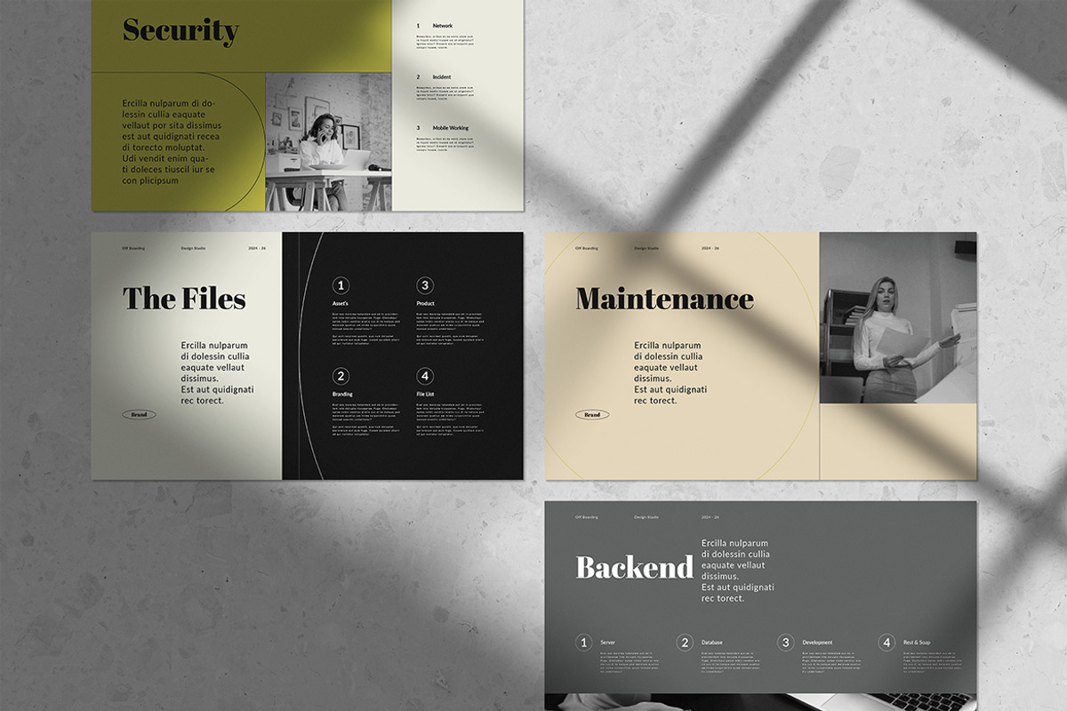 Offboarding Template, a Presentation Template by WhiteGraphic (Photo 5 of 7)