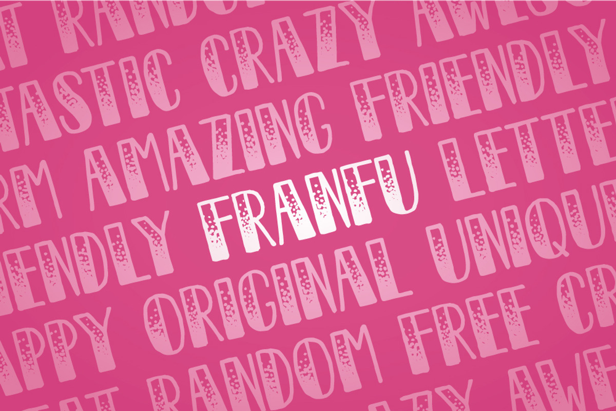 Franfu - font