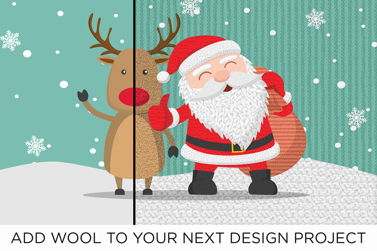 Woolly Design Kit - 65 Textures preview 2