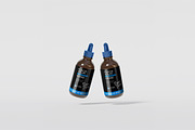 Amber Dropper bottle mockup set, a Cups & Container Mockup by artBit Design Studio (Thumbnail 5 of 6)