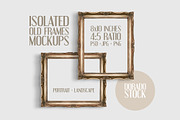 Isolated Frame. Portrait+Landscape, a Print Template by Dorado Stock (Thumbnail 1 of 8)