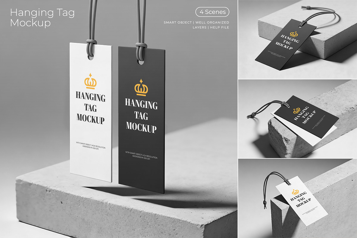 Hanging Tag Mockup, a Product Mockup by Pitchlook.Studio (Photo 1 of 4)