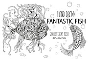 Fantastic Fish, an Animal Illustration by ImHope (Thumbnail 1 of 5)