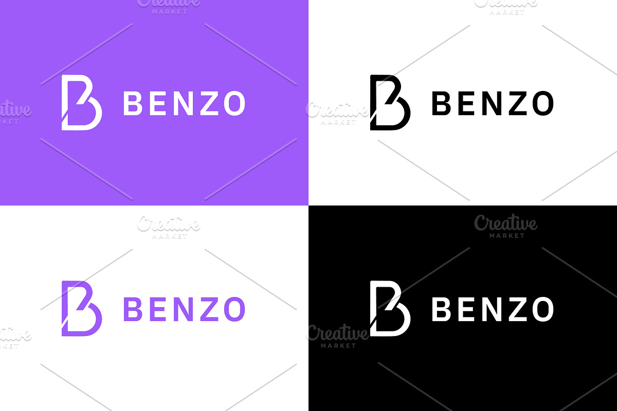 Modern B Letter Logo Design, a Branding & Logo Template by Orin Creative (Photo 4 of 6)