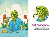 Procreate Cray-Cray Crayon Brushes, a Brush Add-On by Ink Gang Boss (Thumbnail 2 of 8)