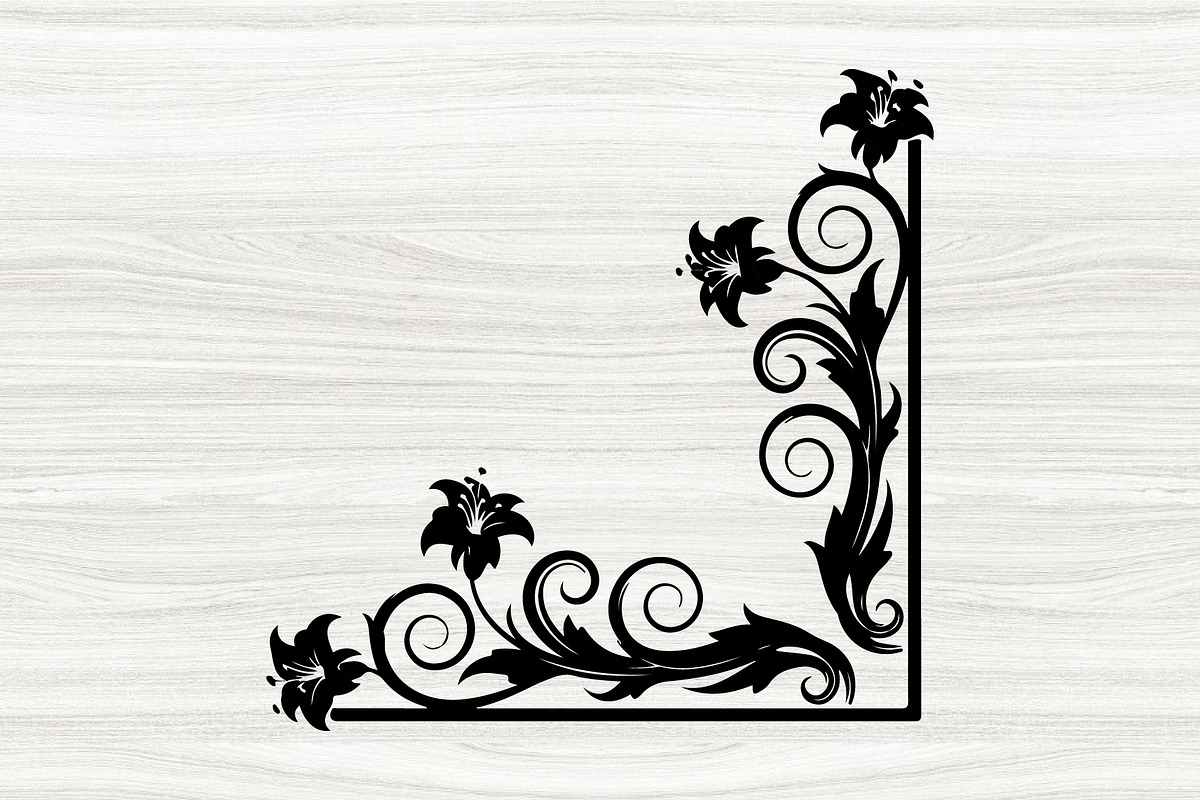 50 Floral Frame & Wreath Bundle, an Illustration by BIPLOB EXPERT (Photo 2 of 4)