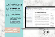 52 DONE FOR YOU REAL ESTATE BLOGS, a Templates & Theme by Jennifer Magri Templates (Thumbnail 7 of 8)