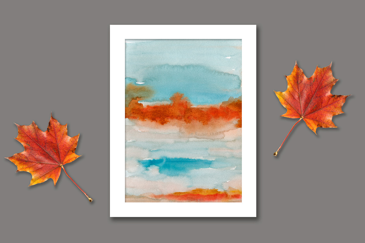 Abstract Autumn Landscapes, a Background Graphic by Marmoris.Arts (Photo 8 of 16)