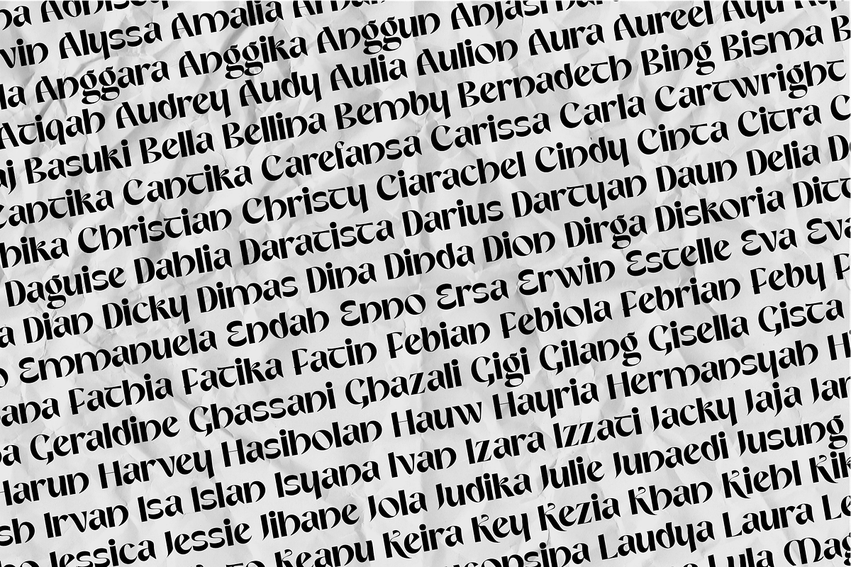 Sragentina - Unique Typeface, a Sans Serif Font by Artchitype Studio (Photo 8 of 10)