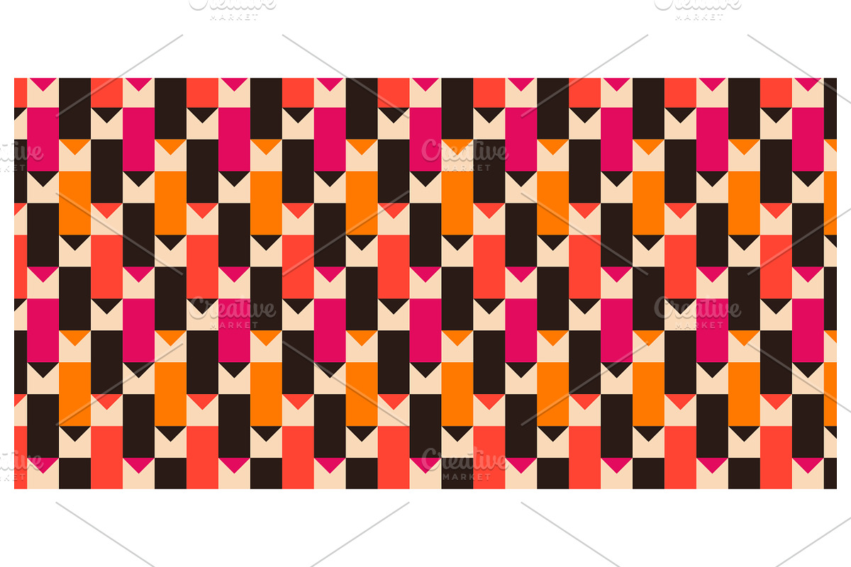 Geometric Tile Pattern, a Pattern Graphic by Creative Backgrounds (Photo 3 of 3)
