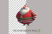 Quirky Christmas Clipart Characters, a Seasonal Illustration by Nicole Branger Art (Thumbnail 4 of 21)