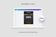 Fashion Black Friday Flyer Template, a Flyer Template by artbart (Thumbnail 6 of 9)