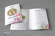 Funeral Program Template Watercolor, a Brochure Template by Madhabi Studio (Thumbnail 2 of 5)