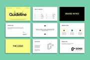 GONIX | Brand Guidelines Template, a Branding & Logo Template by Artisan Vibes (Thumbnail 7 of 10)