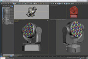 Stage Lighting Collection-14 PCS, an Object 3D Model by akerStudio (Thumbnail 303 of 309)