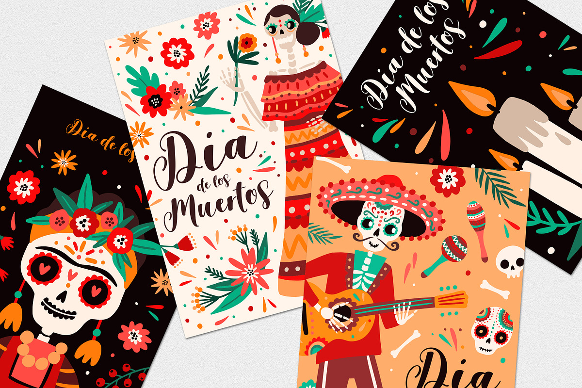 Day of the dead bundle, a Seasonal Illustration by Good Studio (Photo 9 of 13)