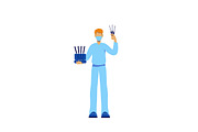 Alternative lifestyle SVG characters, a Person Illustration by IMG visuals characters (Thumbnail 10 of 37)