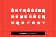 Blockage Block-Style Typeface, a Sans Serif Font by alpercakici (Thumbnail 4 of 15)
