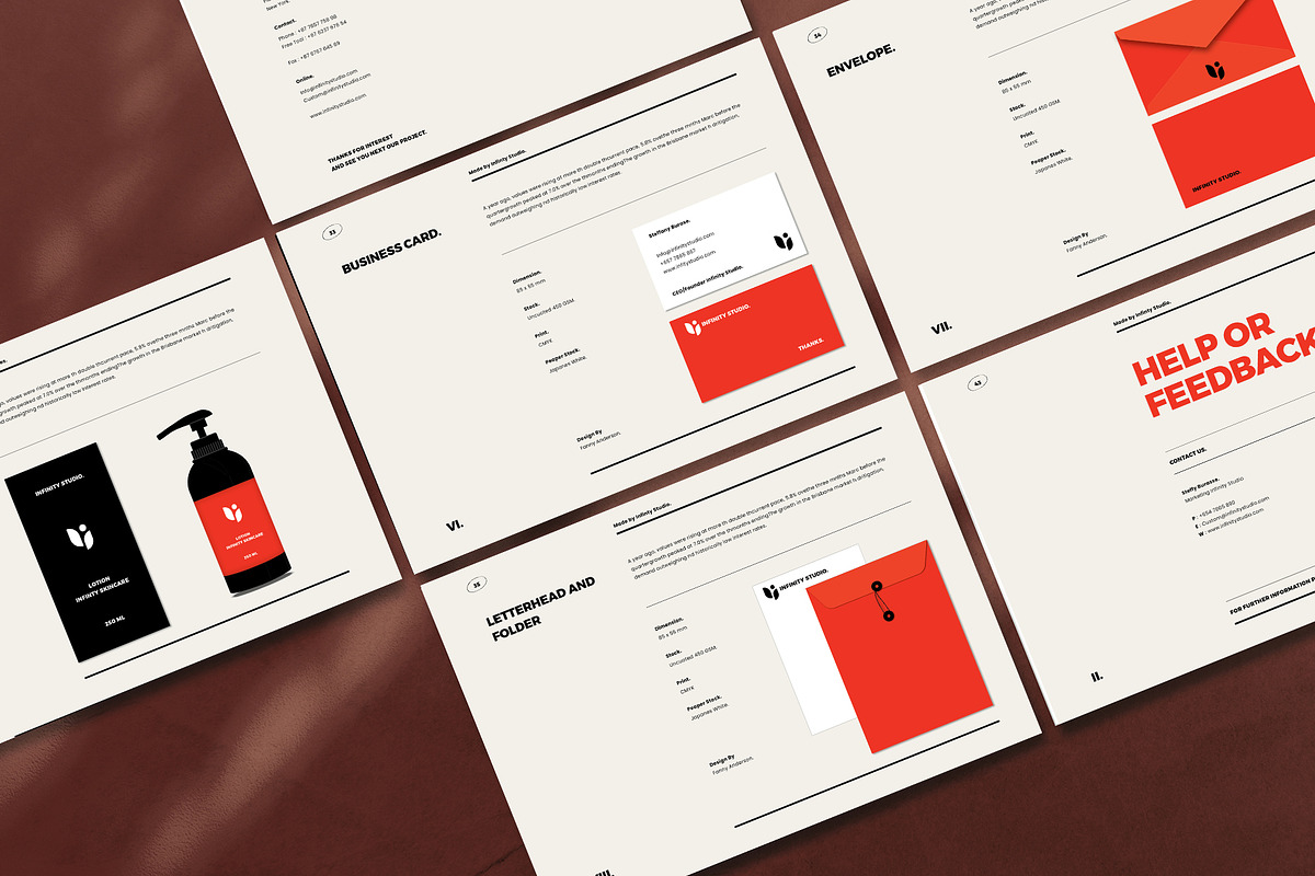 Brand Guidelines, a Brochure Template by Occy Design (Photo 7 of 9)
