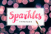 Sparkles Font, a Script Font by Ayya Studio (Thumbnail 1 of 7)