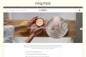 FIAMMA - Candle Shopify Theme