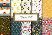 Rustic Fall Seamless Patterns | Graphic Patterns ~ Creative Market