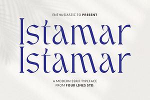 Istamar - Elegant Serif Font