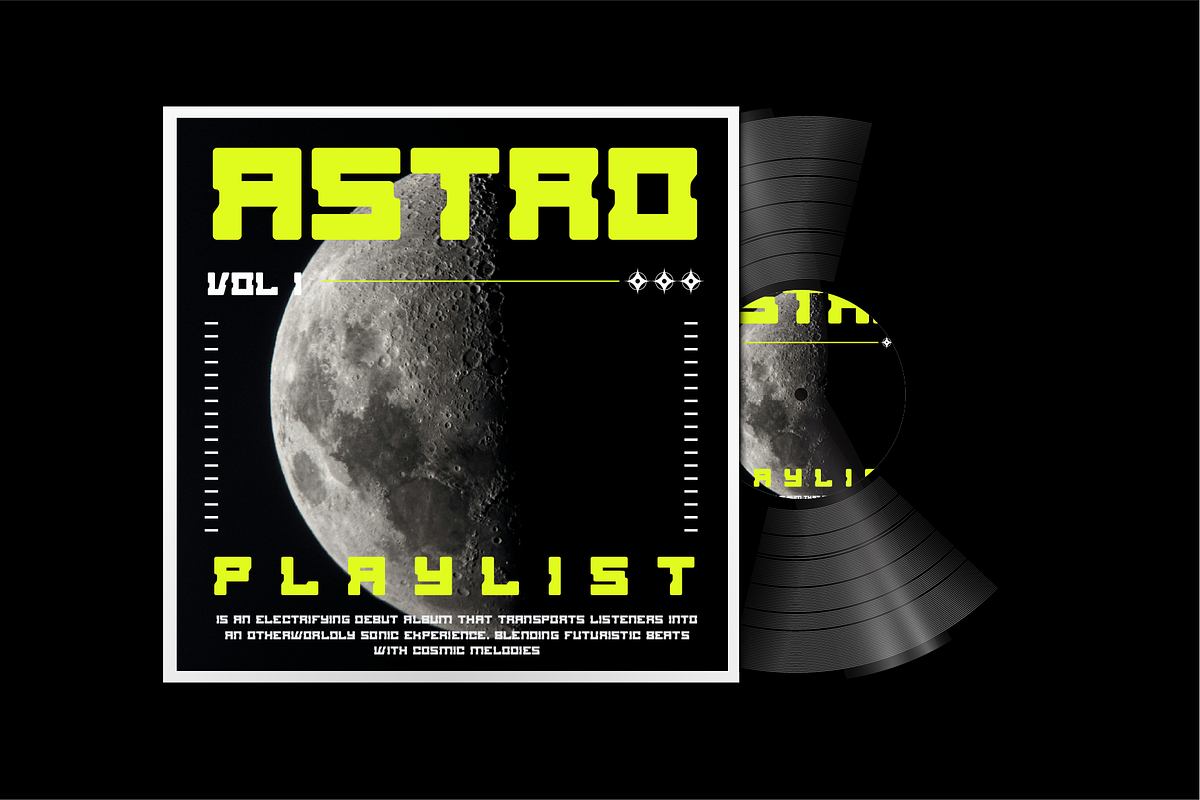 Rogweek - Futuristic Display Font, a Sans Serif Font by Typeagle (Photo 8 of 11)