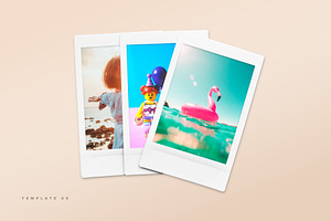 Instant Photo Snapshot Mockups