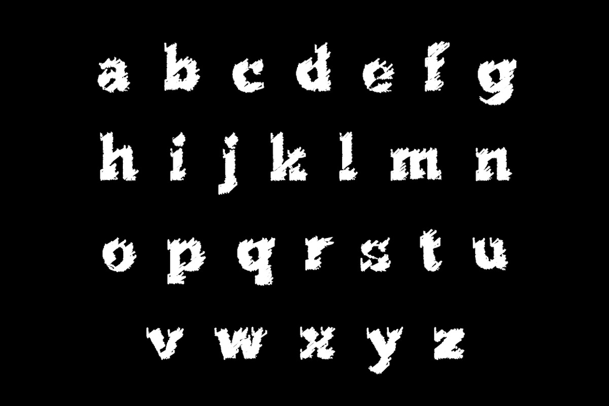 Flared Font preview 4
