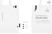 Canvas Tote Bag Mock-ups Set DEMO, a Books & Magazine Mockup by Apparel_Mockups (Thumbnail 16 of 22)