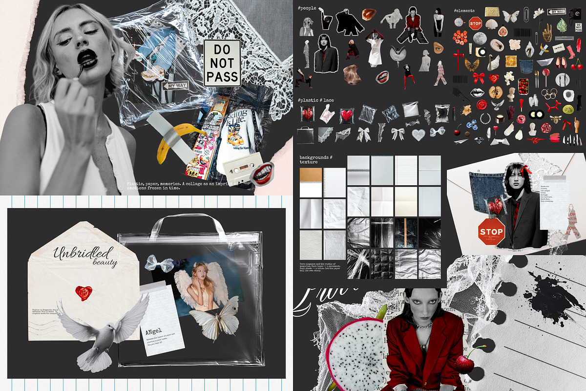 1500+ Collage Bundle, an Object Graphic by Feelsoul (Photo 13 of 13)