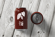4 Beer Logos, a Branding & Logo Template by Zhemchuzhina (Thumbnail 3 of 5)