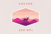 Outdoor Adventure Badge Logos, an Illustration by Build Interactive (Thumbnail 2 of 5)
