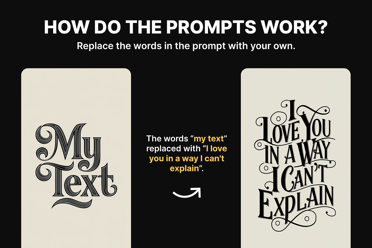 100+ Ideogram Text Style Prompts, an Illustration by Sevenstyles (Photo 3 of 5)