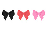 Set of Colored Bows, a Decorative Illustration by PsychocheArt (Thumbnail 2 of 3)