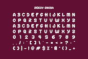 Rekoy Ghoba - Round Font, a Sans Serif Font by Iqsiart Studio (Thumbnail 4 of 7)