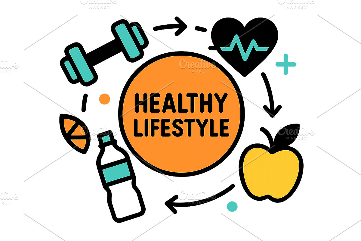 Vector illustration of healthy, a Sport Illustration by ZinetroN